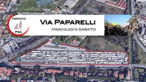 mercato pisa via paparelli